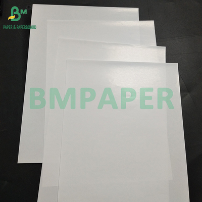 70 gm 90 gm C1S Papel revestido brillante para la fabricación de rollo de etiqueta de 50 mm
