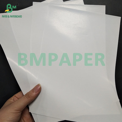 70 gm 90 gm C1S Papel revestido brillante para la fabricación de rollo de etiqueta de 50 mm