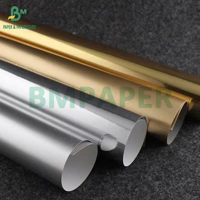 70 gramos de oro metalizado plata papel de resistencia húmeda para etiqueta de cerveza 70 x 100 cm
