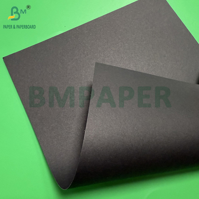 400 gm 450 gm Papel negro de dos lados hojas negras profundas 610x860 mm