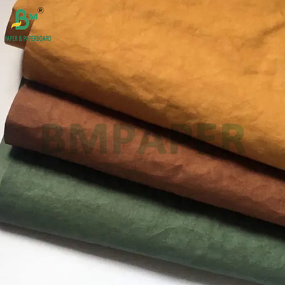 0.35mm 0.55mm Papel Kraft Tex lavable para bolsas de bolsas Eco-amigable A prueba de agua