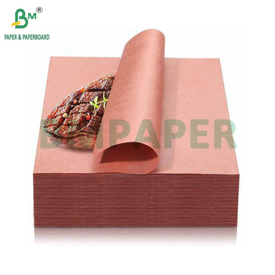 Grado de alimentos 40 # Peach Carnicero Papel Roll 15 pulgadas 18 pulgadas para barbacoa