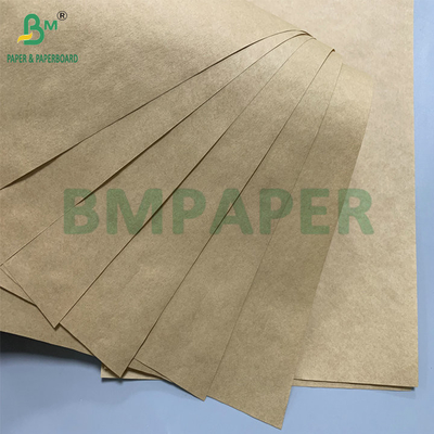 50 gm 60 gm Papel Kraft marrón para embalaje de alimentos y bolsas de papel