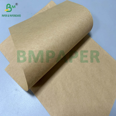 70 gr 80 gr Papel Kraft sin blanquear de grado alimenticio para bolsas de compra 70 cm