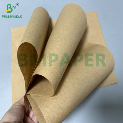 70 gr 80 gr Papel Kraft sin blanquear de grado alimenticio para bolsas de compra 70 cm