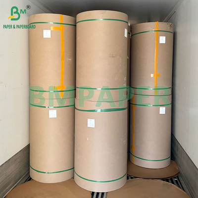 Papel de horneado para freidoras de aire marrón de grado alimenticio de 40 gramos Papel kraft absorbente de aceite