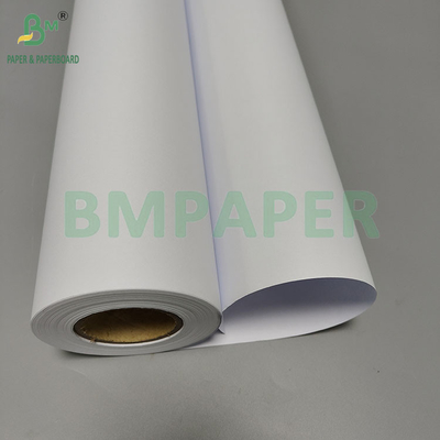 20LB CAD Plotter Papel de dibujo de ingeniería Papel de inyección de tinta 36 " 24 ′′