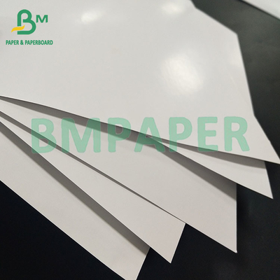 Impresión digital de 300 gramos con doble lado de tarjeta de papel láser recubierta brillante