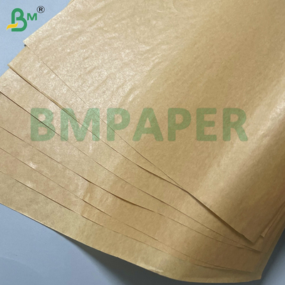30 g de papel Kraft MG liso marrón claro para envases de alimentos