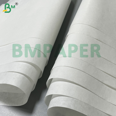 50 g 60 g Papel Kraft MG de alto brillo blanco/marrón seguro para alimentos para envases de regalos y alimentos