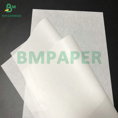 Pulpa de madera aprobada por la FDA 35gm 45gm MG Papel Kraft Blanco Papel de embalaje de alimentos