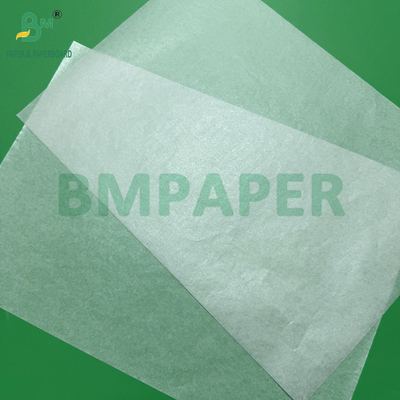 Papel recubierto de silicona blanco de doble cara 40 gm 60-150 cm Rollo de papel impermeable a la grasa