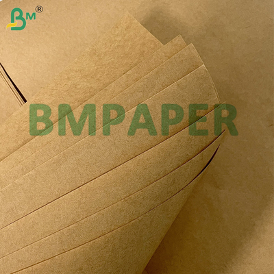 50g-85gm Alta resistencia Flexibilidad Papel extensible blanco y marrón para bolsas de embalaje de alimentos