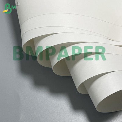 50g-85gm Alta resistencia Flexibilidad Papel extensible blanco y marrón para bolsas de embalaje de alimentos