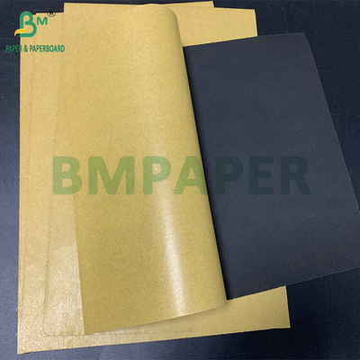 Protector solar de 56 gramos resistente a las lágrimas de frutas Papel de manga marrón Papel exterior y negro interior