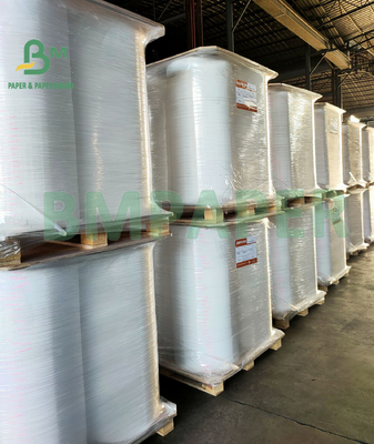 Papel de envoltura de paja Kraft blanco de grado alimenticio para envolver paja