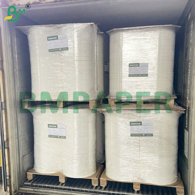 Papel de embalaje de paja de buena resistencia a la tracción, rollo no tóxico de 28 gramos