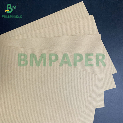 50 gm 60 gm Papel Kraft a rayas de pulpa de madera para el embalaje