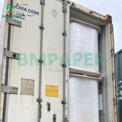 Papel de filtro de café de grado alimenticio de pulpa de madera blanqueada y no blanqueada de 50 gramos 328 mm