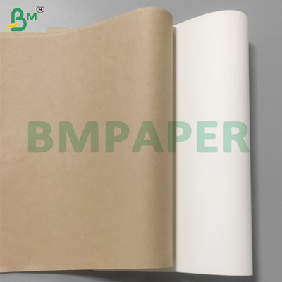 Kit blanco blanqueado de grado alimenticio de 38 gramos 7 hojas de papel a prueba de grasa