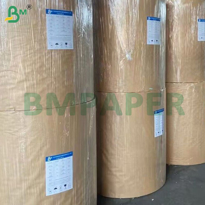 370 mm 55 gm Bolsas de fruta Kraft marrón Rollos de papel para el embalaje de frutas