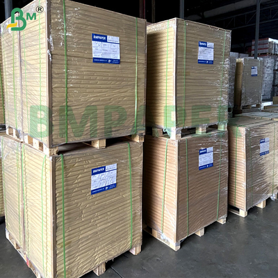 Papel Kraft de entrelazamiento de 200 g no blanqueado duradero para protección de acero inoxidable