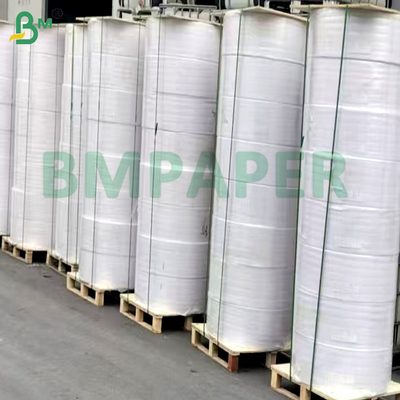 Papel de copia sin carbono amarillo / verde / rosa CB / CFB / CF Rollos de 20 libras con imagen negra