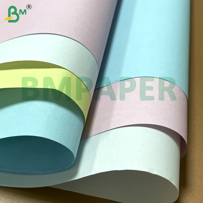 Papel sin carbono de 50-75 gramos de color CB / CF / CFB A2 650x910mm y tamaño de carta para recibo e impresión de formularios