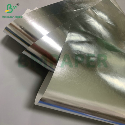 Papel de etiqueta de cerveza de aluminio brillante resistente al agua de 70 gramos para envases de cerveza premium