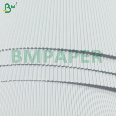 Hojas de papel ondulado blanco de tres capas para el embalaje doméstico