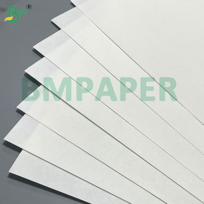 80GSM 90GSM Papel Kraft Blanco para bolsas Resistencia a la lágrima Resistencia a la comida Seguridad de la pulpa de madera completa