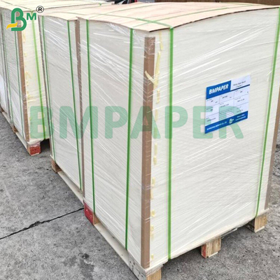 80GSM 90GSM Papel Kraft Blanco para bolsas Resistencia a la lágrima Resistencia a la comida Seguridad de la pulpa de madera completa