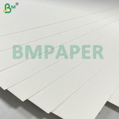 280g + 20g PE de un solo lado recubierto de grado alimenticio copa blanca de papel de stock copa helado copa de bebidas copa