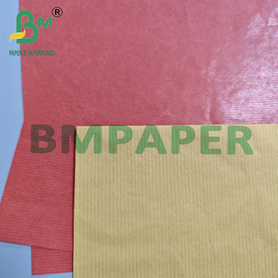 889 mm x 1194 mm Papel Kraft de rayas texturizadas de colores para artesanía / bricolaje 45 gm