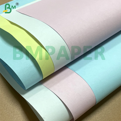 50gm 60gm Multicolor Imagen Negra Papel sin carbono 8.5"*11" para recibo de facturas