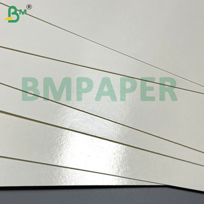 PET aceite / papel blanco impermeable 280gm para cajas de comidas embalaje panadería
