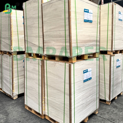 PET aceite / papel blanco impermeable 280gm para cajas de comidas embalaje panadería