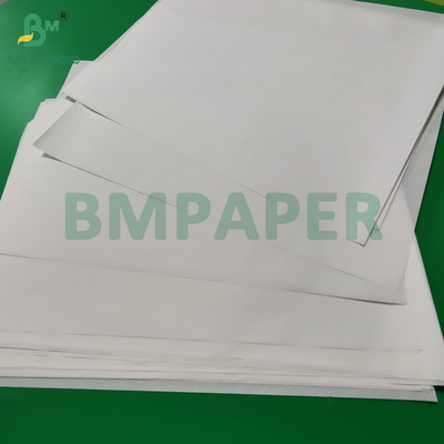 Sin PFAS 35gm 40gm Kit 7 Papel blanco a prueba de grasa para alimentos fritos 105cm