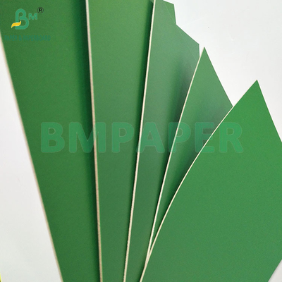 1.2mm 1.4mm de color Bule verde recubierto de cartón de espalda gris para hacer caja