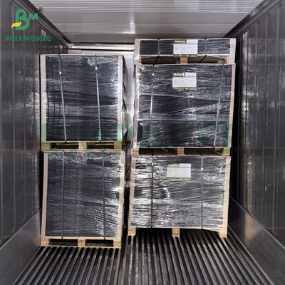 400gm 450gm Hojas de cartón negro para caja de perfumes 89 x 119cm Bien plegable