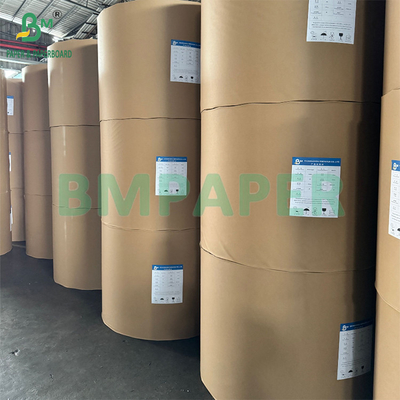 120gm Papel Kraft marrón con revestimiento PE de una sola cara