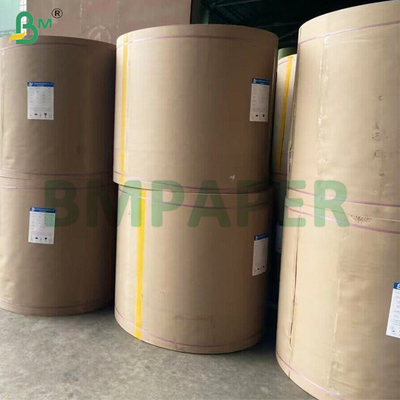 Papel Kraft de plata metalizado de un solo lado de 70 gm 85 gm reciclado