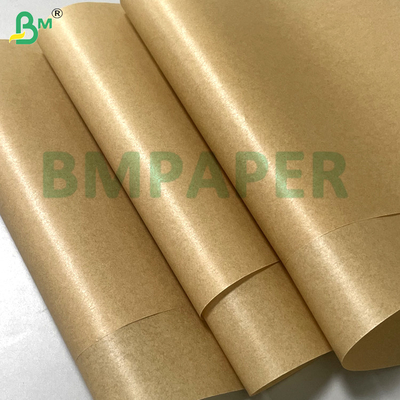 30gm 40gm 45gm Papel de horneado de silicona calor - resistente marrón blanco para freidoras de aire horno