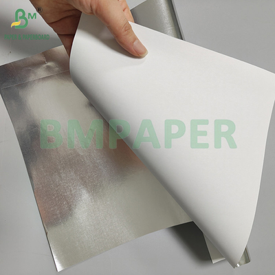 55gm 70gm Papel blanco de espalda papel metálico para envuelvo cigarrillos y té