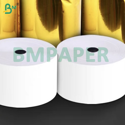 48 g 55 g Registro de alta blanqueza ambiental Papel de recibo de papel Rollo de papel térmico para recibos minoristas