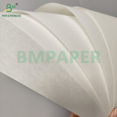 Papel Kraft Blanco de Alta Tensión y Alta Fibra de 80 g/m² para Fabricación de Bolsas de Papel para Harina