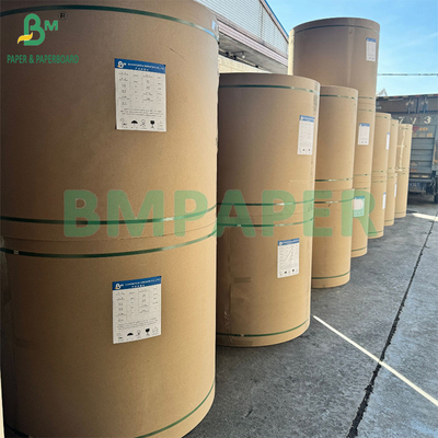 Papel Kraft Blanco de Alta Tensión y Alta Fibra de 80 g/m² para Fabricación de Bolsas de Papel para Harina