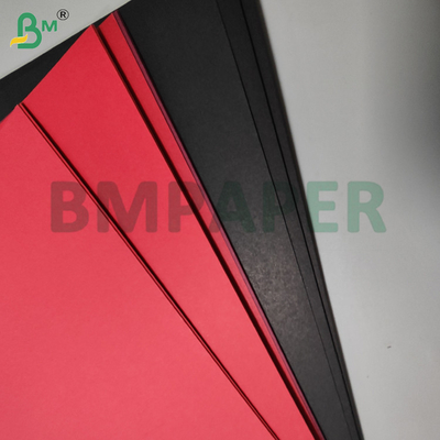 250gm 300gm Negro de color rojo de cartón rígido para cajas de regalo Alta rigidez