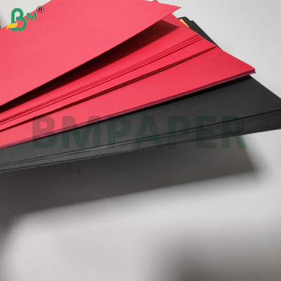 250gm 300gm Negro de color rojo de cartón rígido para cajas de regalo Alta rigidez