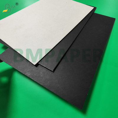 Cartón gris negro de 1 lado para marco de fotos 1.5mm 2mm Buena rigidez 72 x 102cm